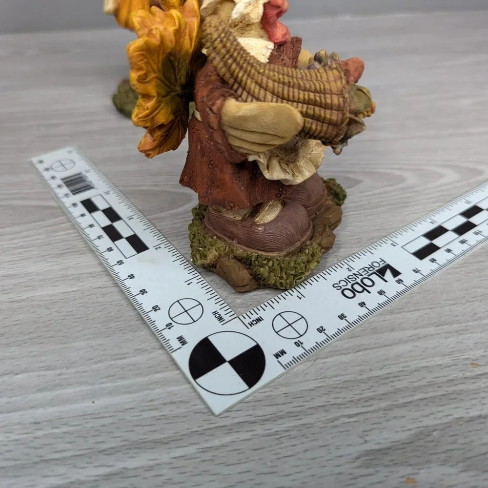 Mr & Mrs Turkey Hand Painted 3D Resin Figurine Holiday Thanksgiving Fall Autumn